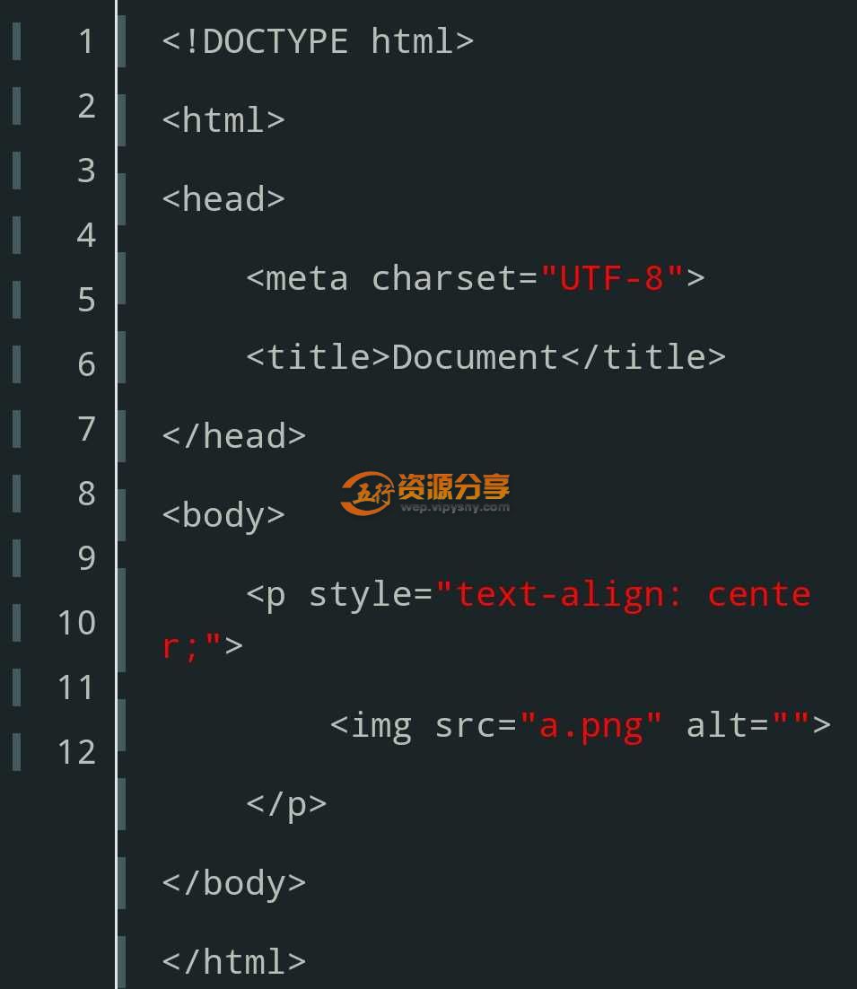网站HTML中如何让图片居中显示代码-相关图片介绍
